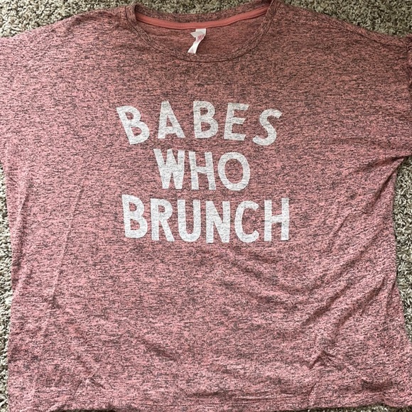 Xhilaration Other - XL babes who brunch sleepwear shirt